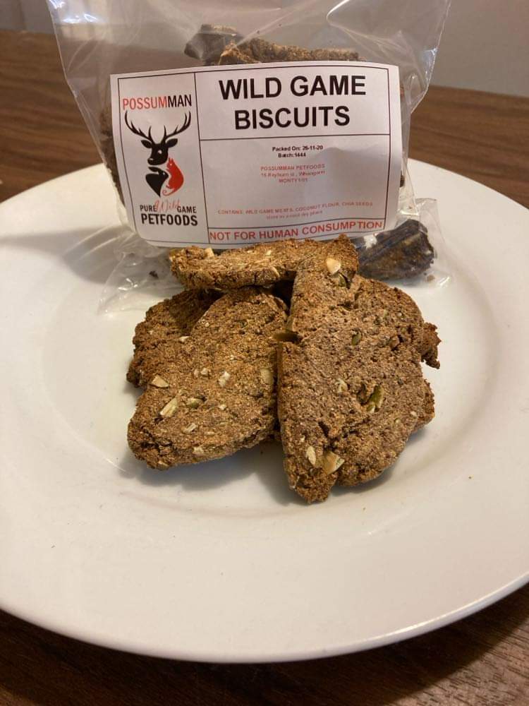 WILD GAME BISCUITS